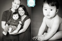 bliss photographic-black and white baby photography